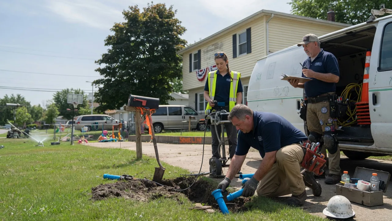 Slab Leak Repair in Columbus, MI near me